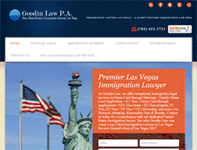 Tablet Screenshot of immigrationlasvegas.com